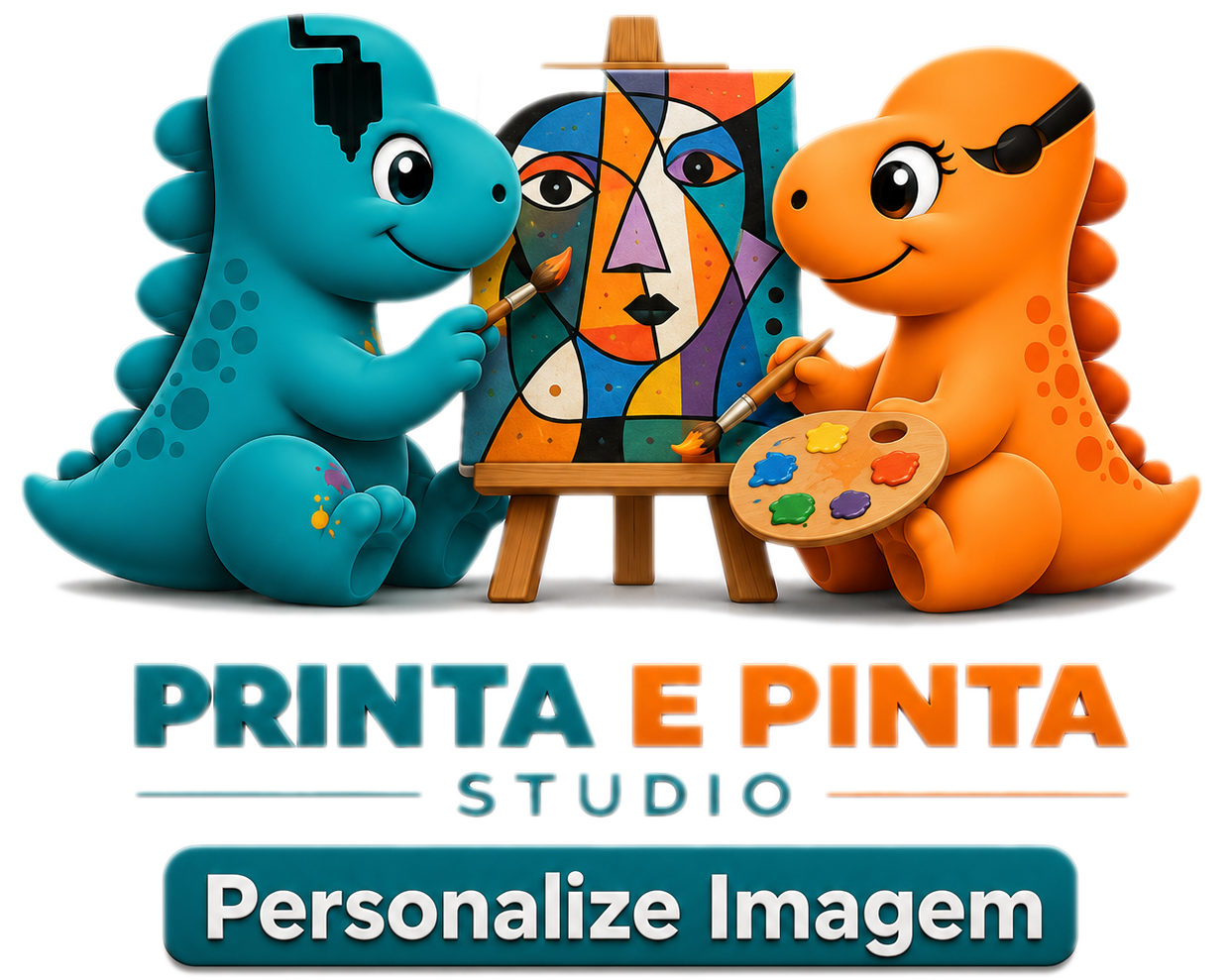Printa e Pinta Studio — Personalize Imagem