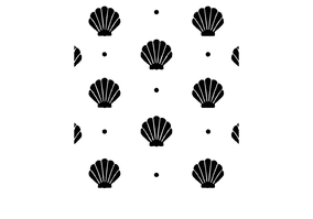 Textura para letreiro 3D: Conchas