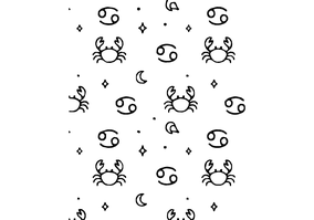 Textura para letreiro 3D: Signo de Cancer
