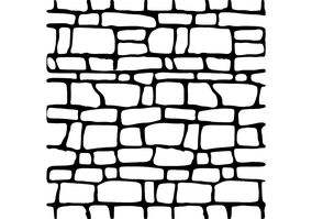 Textura para letreiro 3D: TEXTURA PAREDE DE PEDRAS