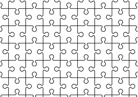 Textura para letreiro 3D: Quebra-cabeça