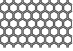 Textura para letreiro 3D: Colmeia