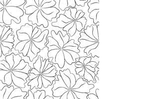 Textura para letreiro 3D: Floral hibisco