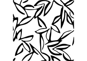 Textura para letreiro 3D: Folhagem tropical