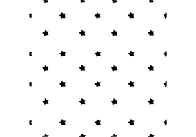 Textura para letreiro 3D: Mini estrelas