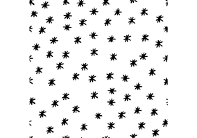 Textura para letreiro 3D: Asteriscos dispersos