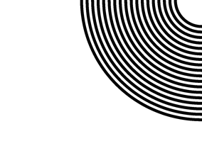 Textura para letreiro 3D: Círculos concêntricos