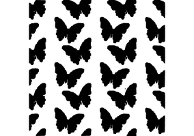 Textura para letreiro 3D: Borboletas
