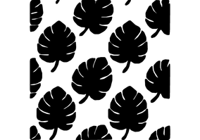 Textura para letreiro 3D: Folhas de monstera