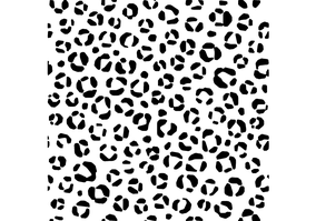 Textura para letreiro 3D: Pele de leopardo