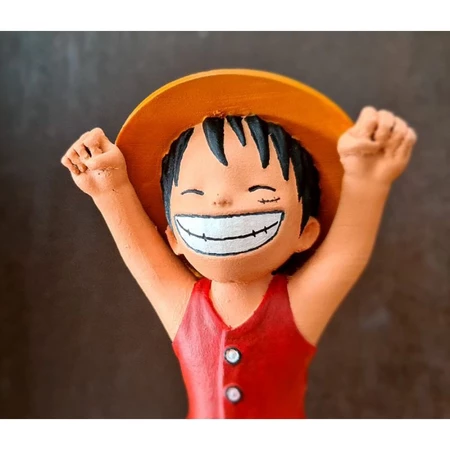 Luffy colecionável 3D - Imagem 2
