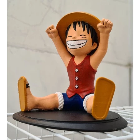 Luffy colecionável 3D - Imagem 4