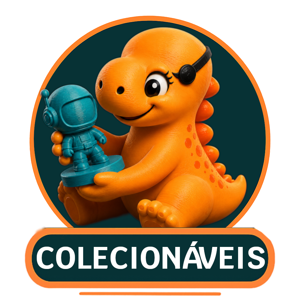 Impressão 3D personalizada colecionaveis