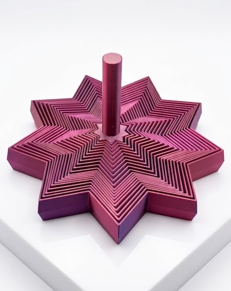 Estrela sensorial 3D