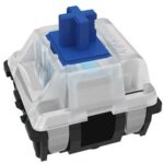 Interruptor de teclado mecânico azul