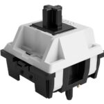 Interruptor de teclado mecânico preto
